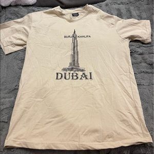 dubai tan cream t shirt